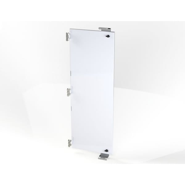 Panel, 54-1/2 in. H x 19.38 in. W x 0.83 in. L, Carbon Steel